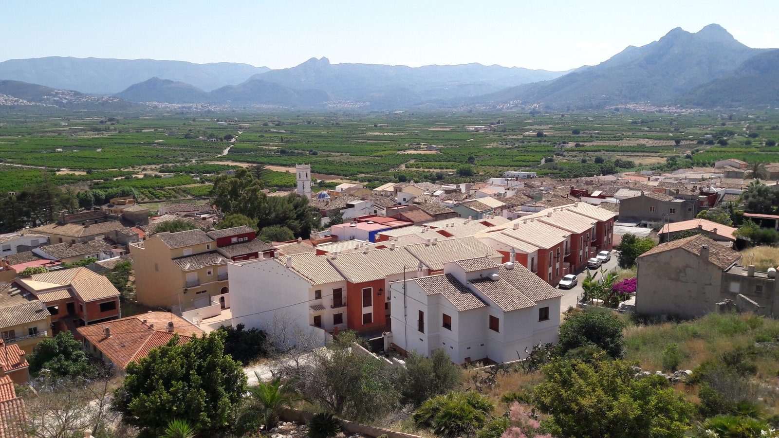 Vista panorámica de Sanet y Negrals